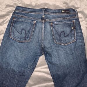 Citizens of Humanity jeans low waist flare size 28